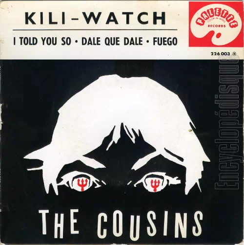 1961 - Kili Watch / I told you so / Dale que dale / Fuego. Palette 226 003 Fr