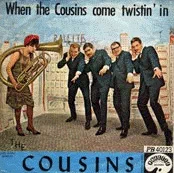 1962 - When the Cousins come twistin' in/ Hey Mae. Palette PB 40123