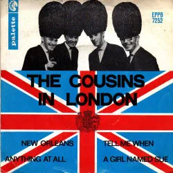 1964 - New Orléans / Anything at all / Tell me when / A girl named Sue. Palette EPPB 7252 Bel