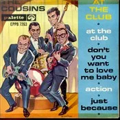 1965 - At the club / Don't you want to love me baby / Action / Just because (You know). Palette EPPB 7263