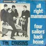 1966 - All right, mama/ Four sailors back home. Palette PB 40260